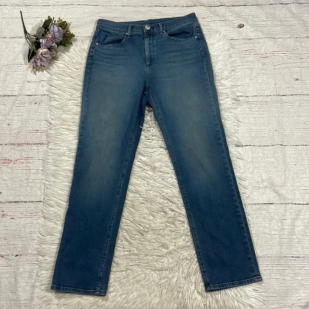 Rag & Bone ANKLE CIGARETTE Clean Alec High Rise Jeans